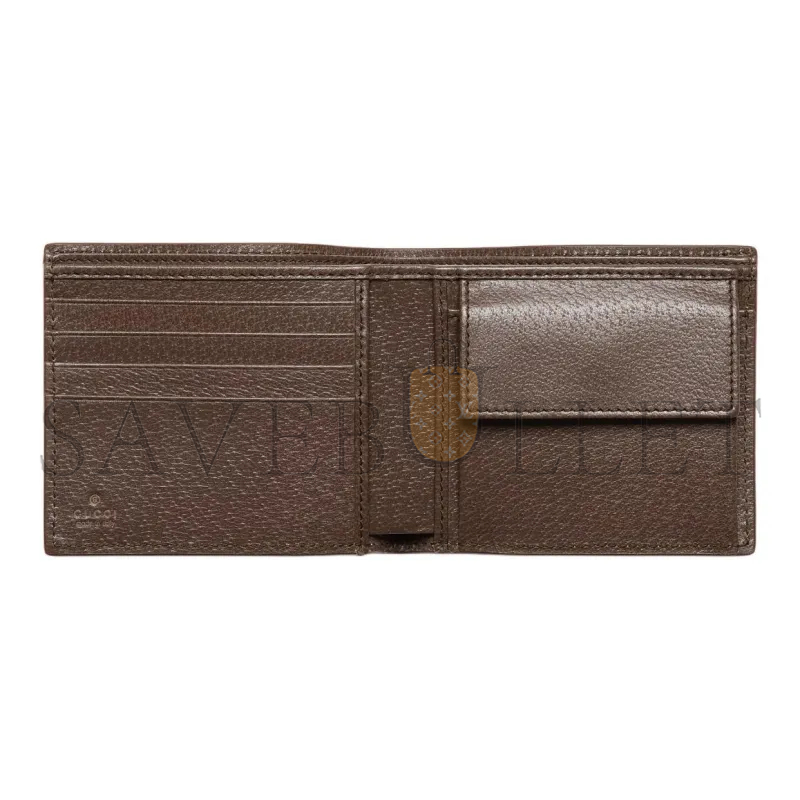 Gvc*1 brown interior gg coin wallet 768244 (21*9cm)